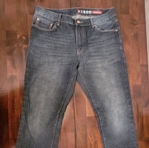 IZOD Slim Straight Jeans 34 x 30